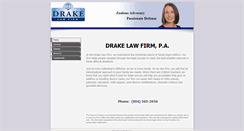 Desktop Screenshot of brendadrakelaw.com